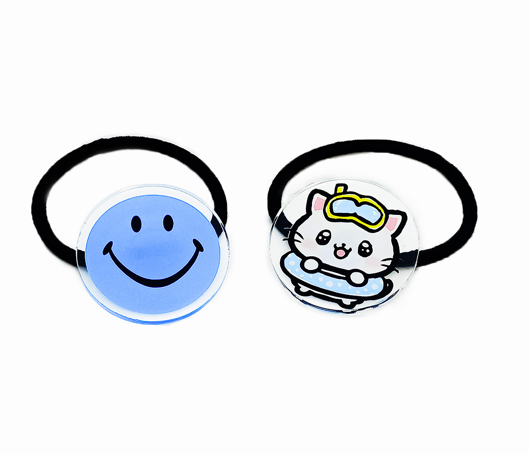 アクリルヘアゴム